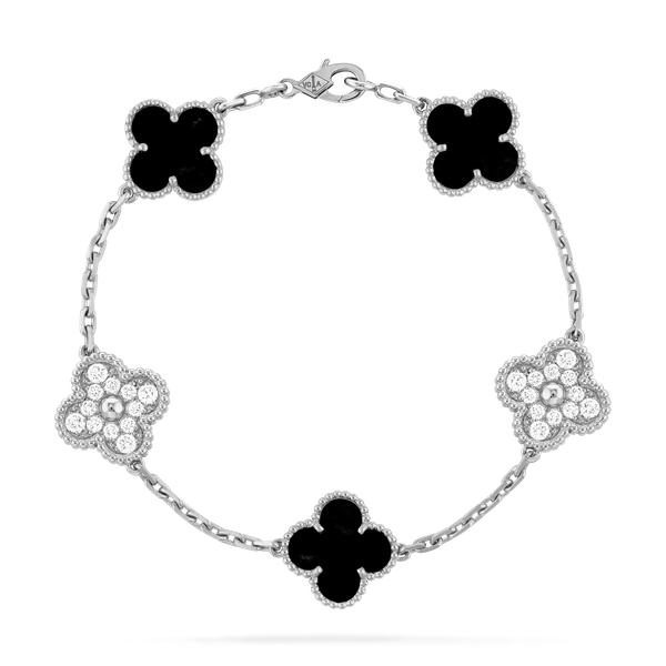  VCA Vintage Alhambra bracelet, 5 motif 