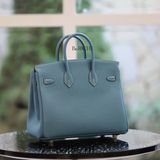  Birkin B25 Togo Blue Jean PHW 