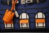  Hermes Night Sac Faubourg Birkin b20 Bleu Marine Matte Alligator PHW 