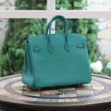  Birkin B25 Togo Vert Verone GHW 