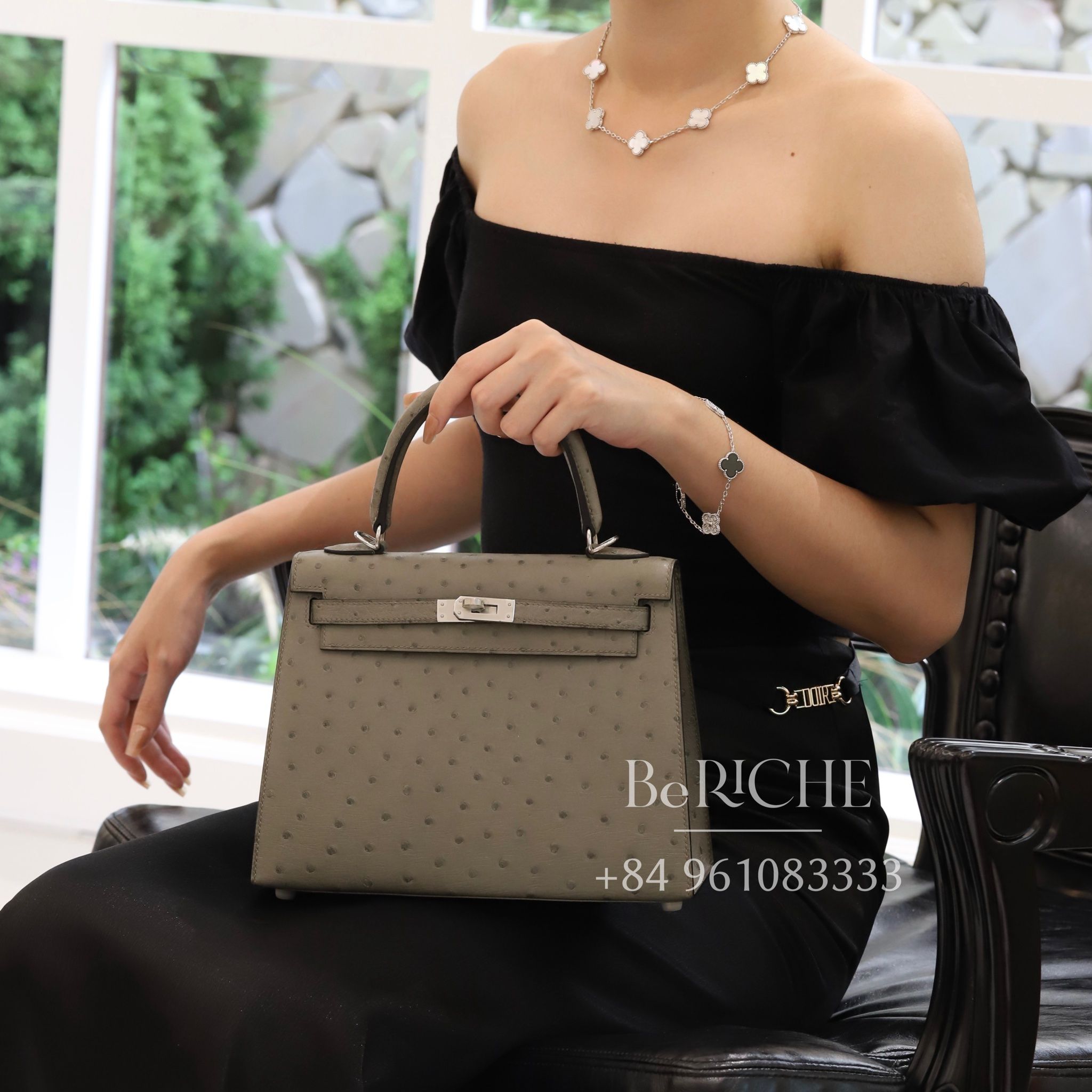 Hermes kelly ostrich hotsell