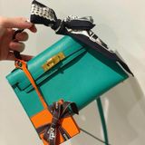  Kelly Mini K20 Chèvre Vert Verone GHW 