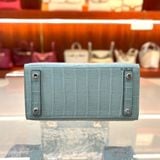  Birkin B20 Crocodile Vert d’eau PHW 