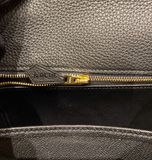  Kelly K25 Togo Noir Black GHW 