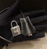  Kelly K25 Epsom Noir Black PHW 