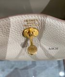  Mini Lindy 20 Clemence Leather Craie GHW 