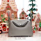  Lindy 26 Clemence Leather Gris Meyer PHW 