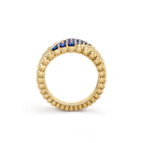  VCA Perlée couleurs ring, 5 rows 