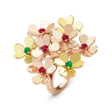  VCA Frivole ring, 8 flowers 