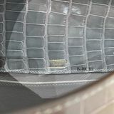  Kelly Pochette KP22 Crocodile Bleu Jean 