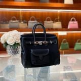  Birkin B25 Cargo Black PHW 