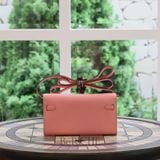  Kelly Wallet To Go Epsom Rose Confetti GHW 