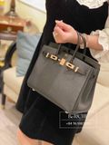  Birkin B25 Touch Togo/Crocodile Noir Black RGHW 