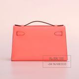  Kelly Pochette KP22 Swift Leather Rose Azalle 