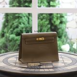  Kelly Danse Bag  Evercolor Leather Etoup  GHW 