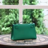  Kelly Pochette KP22 Swift Leather Menthe GHW 