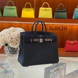  Birkin B25 Togo Noir Black PHW 