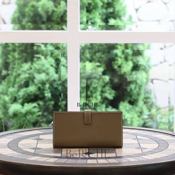  Hermes Bearn Long Wallet Etoup PHW 