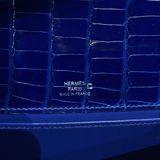  Kelly Pochette KP22 Crocodile Bleu Sapphire 