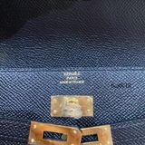  Kelly Wallet Epsom Noir Black GHW 