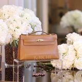  Kelly Pochette KP22 Swift Leather Gold 