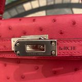  Kelly Mini K20 Ostrich Rose Tyrien PHW 