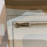  Hermes Bearn Long Wallet Craie RGHW 