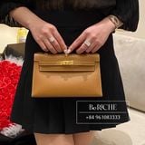  Kelly Pochette KP22 Swift Leather Gold 