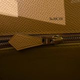  Kelly Hss K25 Epsom Bicolor Toffee/Gris Asphalt GHW 