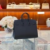  Birkin B25 Sellier Epsom Black GHW 