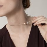  Cartier love necklace, 6 diamonds 