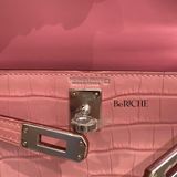  Kelly Mini K20 Crocodile Alligator BumbleGum Pink PHW 