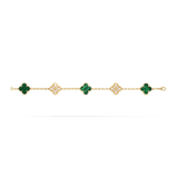  VCA Vintage Alhambra bracelet, 5 motif 