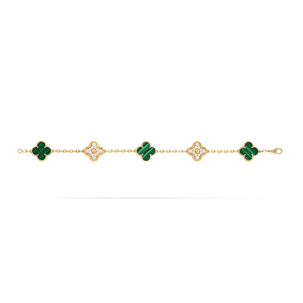  VCA Vintage Alhambra bracelet, 5 motif 