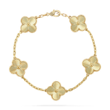  VCA vintage alhambra bracelet, 5 motifs 