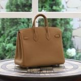  Birkin B25 Togo Chai PHW 