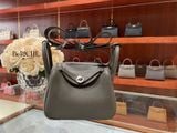  Mini Lindy 20 Clemence Leather Etain PHW 