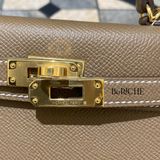  Kelly Mini K20 Epsom Etoupe GHW 