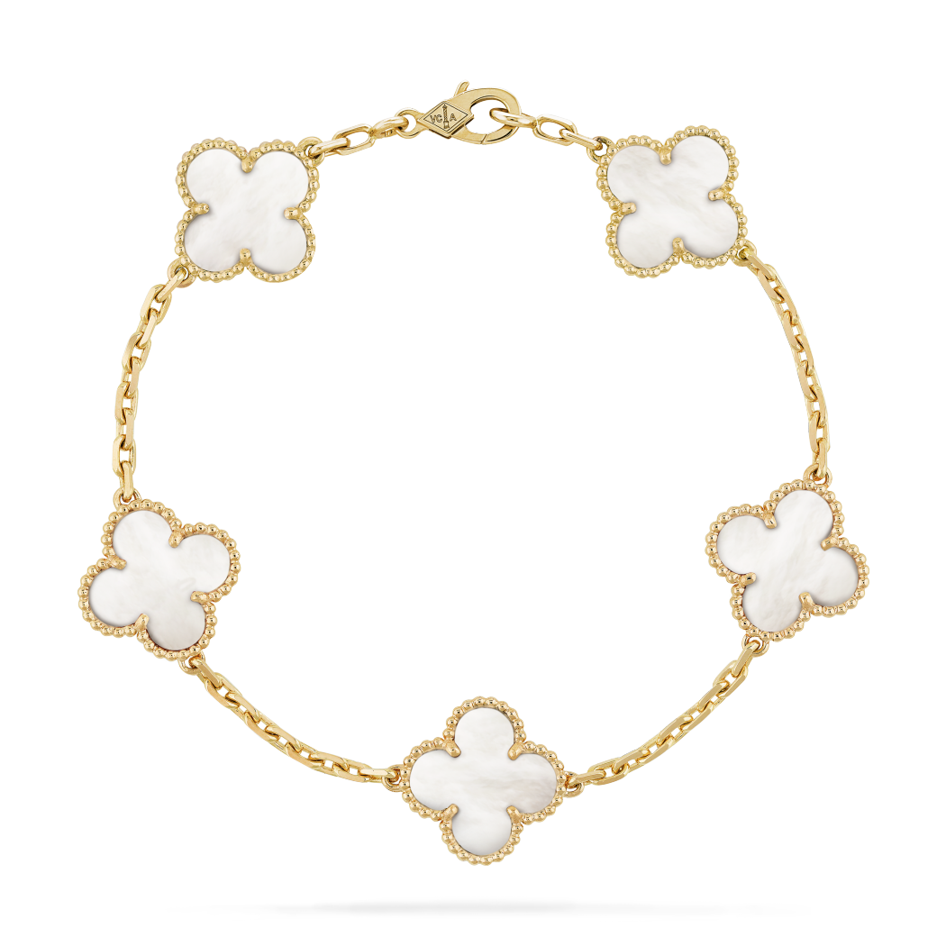 Vintage Alhambra Bracelet Cheapest Van Cleef Jewelry Mother Of