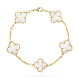  VCA Vintage Alhambra bracelet, 5 motifs 