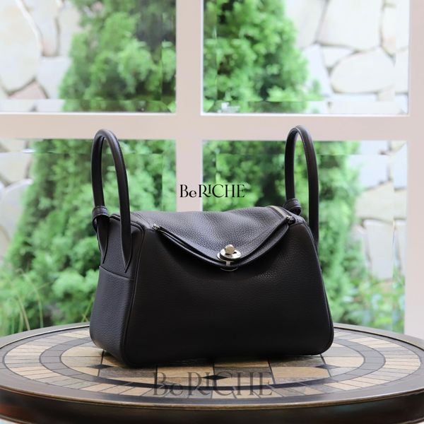  Lindy 26 Clemence Leather Blue Nuit PHW 
