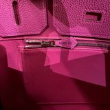  Birkin B30 Togo Rose  Pourple PHW 