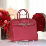  Birkin B30 Togo Rouge Grenat PHW 