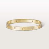  Cartier love bracelet, 4 Diamond 