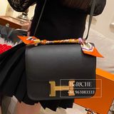  Constance 24 Epsom Noir Black (GHW) 