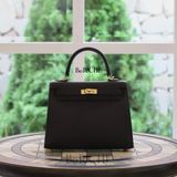  Kelly K25 Epsom Noir Black GHW 
