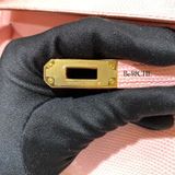  Kelly Pochette KP22 Lizard Pink GHW 