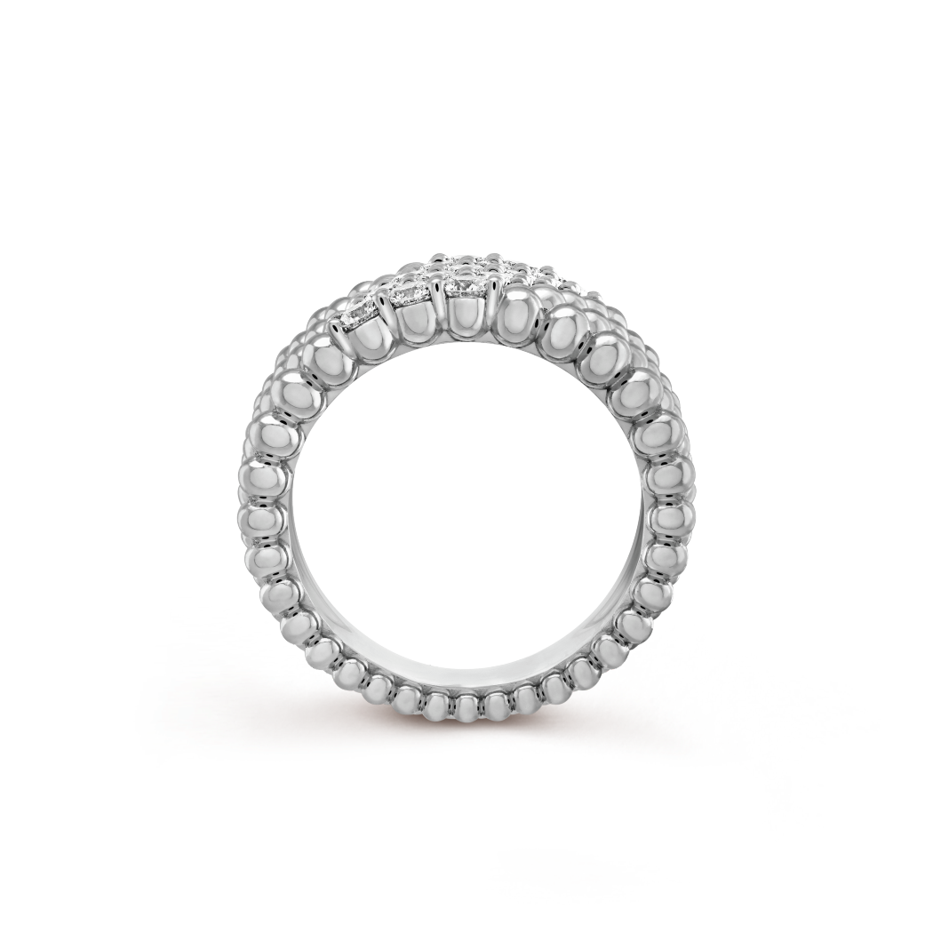  VCA Perlée couleurs ring, 5 rows 
