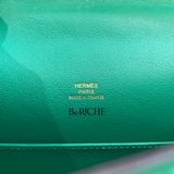  Kelly Pochette KP22 Swift Leather Menthe GHW 