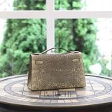  Kelly Pochette KP22 Lizard  Ombre GHW 